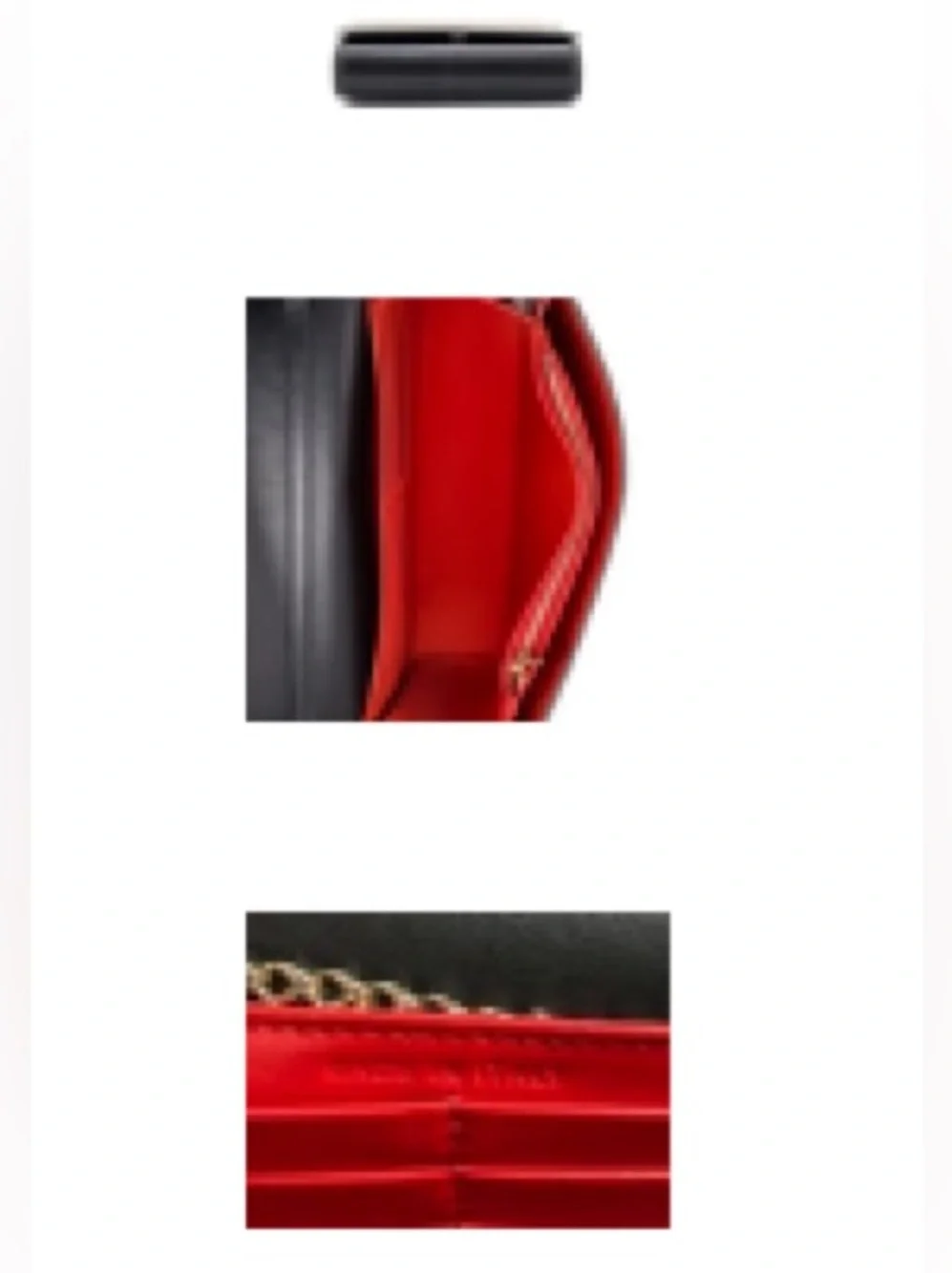 Christian Louboutin Paloma Clutch Spiked Leather